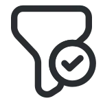 Filter Tick SVG Icon